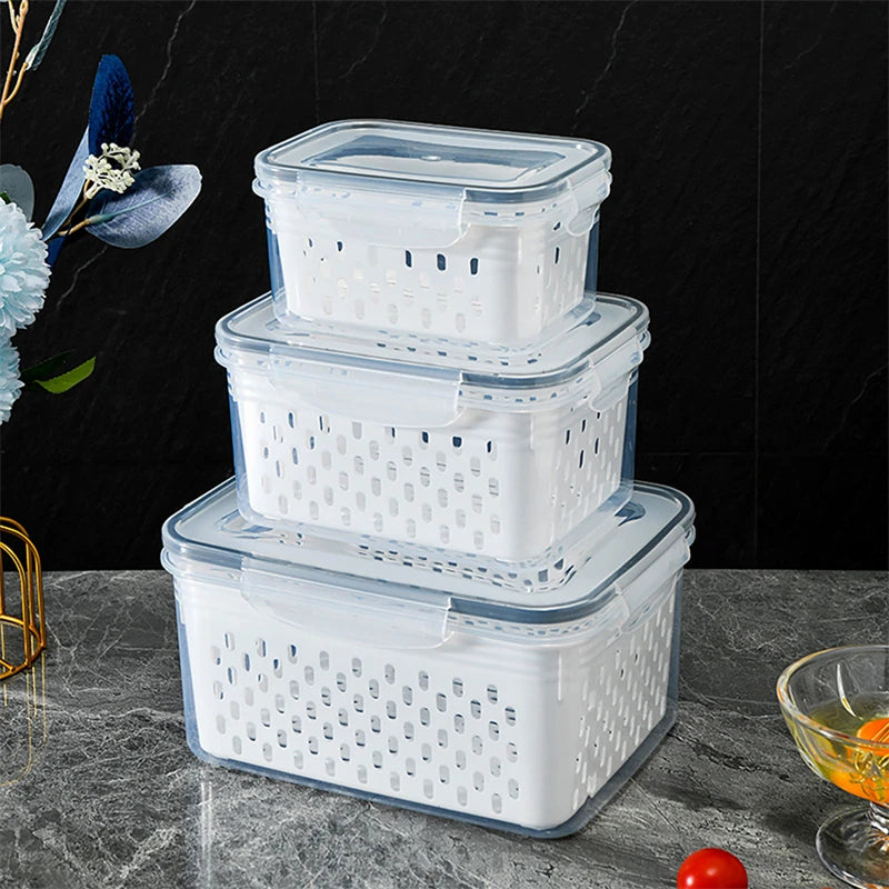 Kühlschrank Organizer Frisches Gemüse Obst Kisten