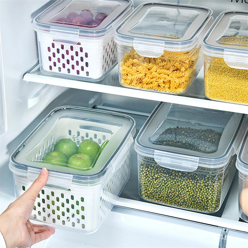Kühlschrank Organizer Frisches Gemüse Obst Kisten